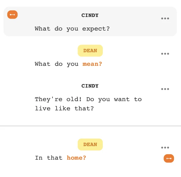 Line Learner App for Actors
